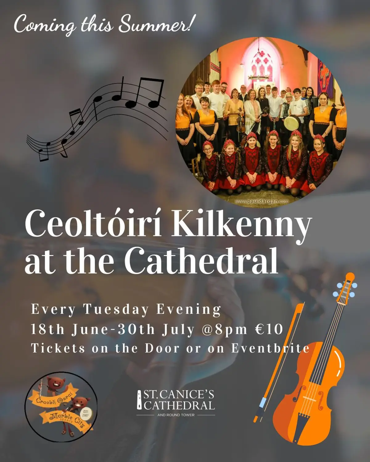 Ceoltóirí Kilkenny at St. Canice's Cathedral