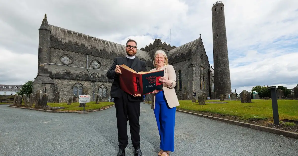 ilkenny Homecoming of Historic Manuscript to St. Canice’s Cathedral & Round Tower