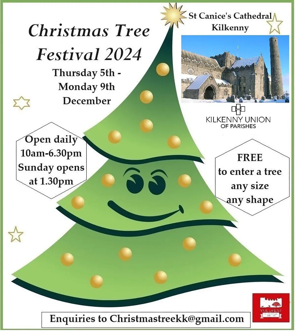 St Canice’s Cathedral Christmas Tree Festival
