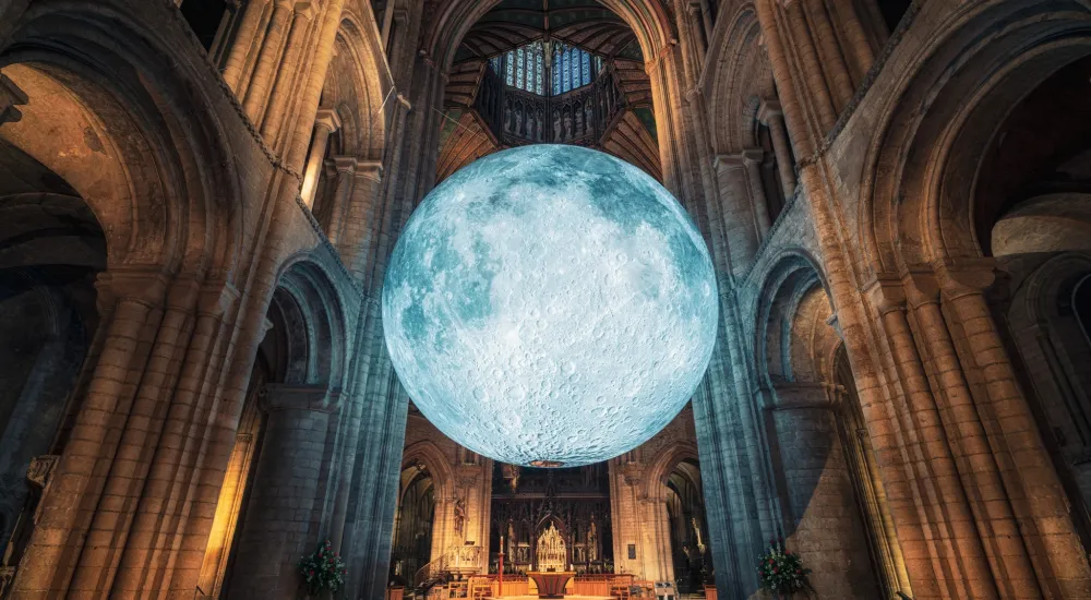 Museum of the Moon, a breath-taking installation by artist Luke Jerram