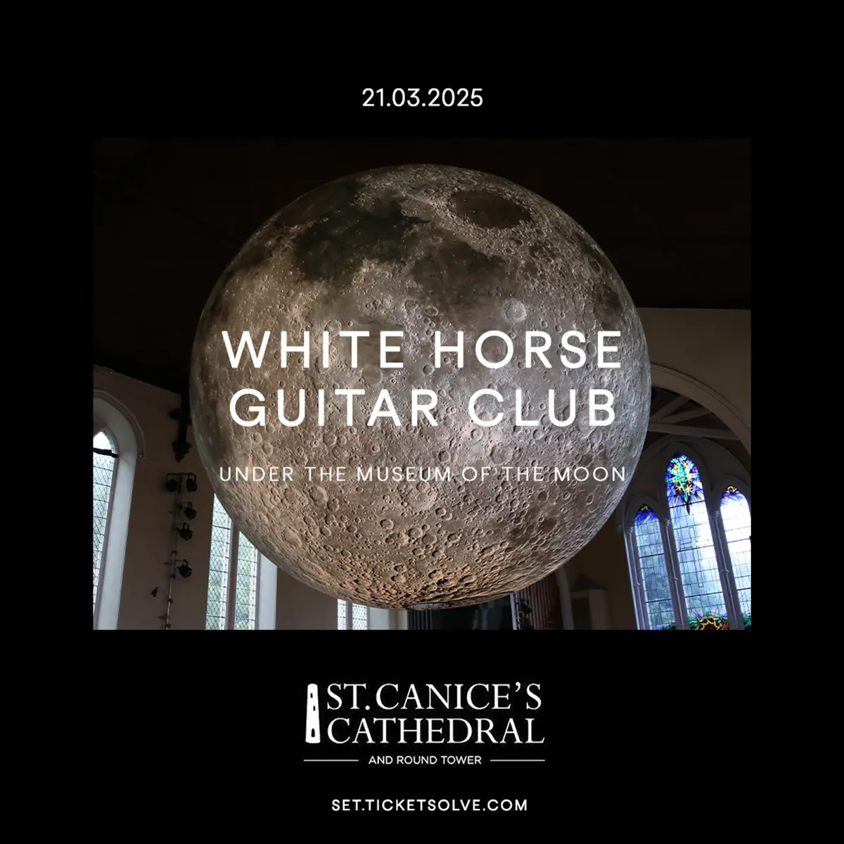 The Museum of the Moon event at St. Canice’s Cathedral, Kilkenny