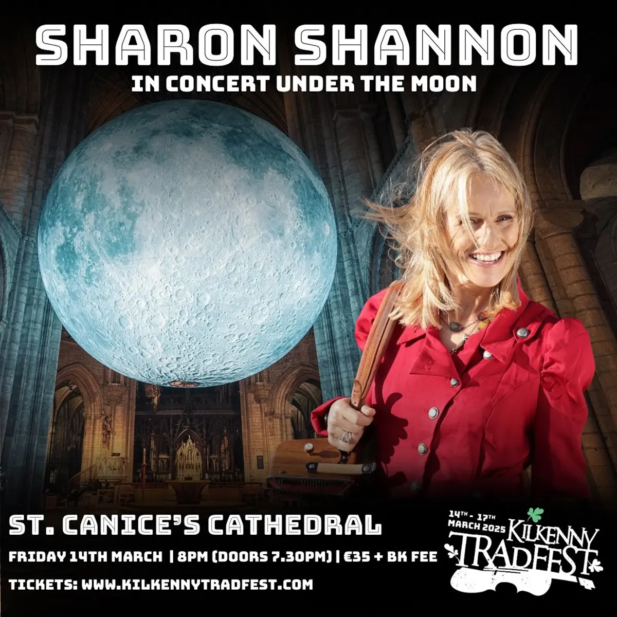 Sharon Shannon In Concert Under the Moon at St . Canice's Cathedral