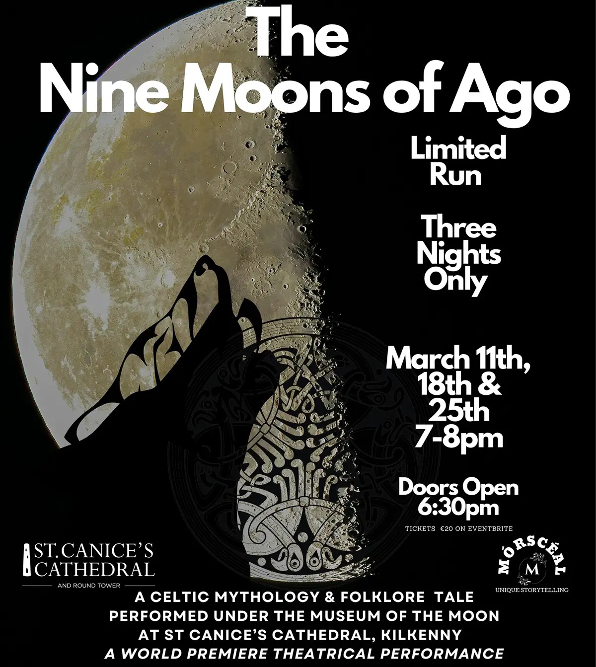 The Museum of the Moon event at St. Canice’s Cathedral, Kilkenny