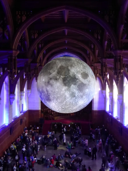 Museum of the Moon, a breath-taking installation by artist Luke Jerram